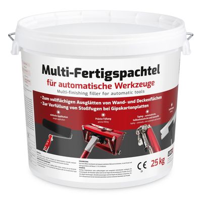 Fertigspachtel Mehrzweck/ Fugenspachtel Innen Glätten Taping Füll Finish 25kg