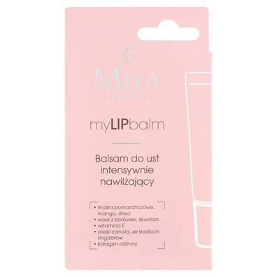 Miya Cosmetics Intensiv Feuchtigkeitsspendender Lippenbalsam 15ml