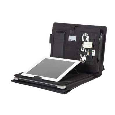 Alassio Mobile Office A4 FIORI Tabletmappe Aktenmappe Polyester anthrazit 30130