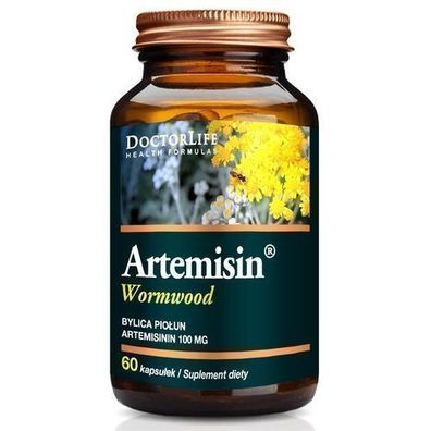 Arzt Leben Artemisin 100mg - Nahrungsergänzungsmittel, 60 Kapseln