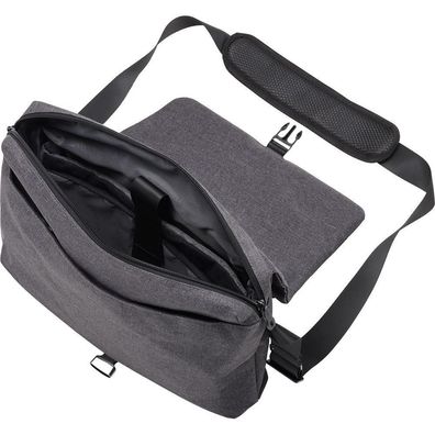 Lightpak Umhängetasche WALKER Messengerbag Tablet Laptop Polyester grau 46165