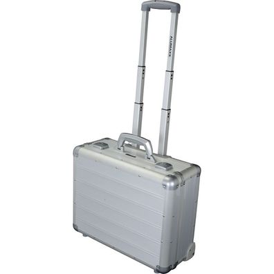 Alumaxx Business Overnight Trolley GALAXY Aluminium Hard-Case silber matt 45163