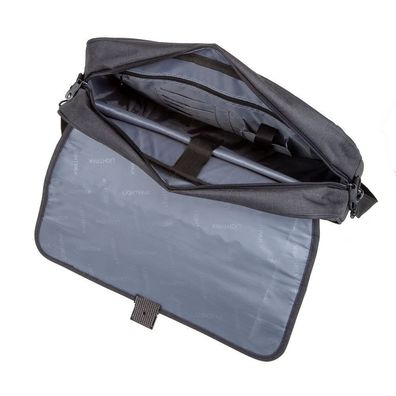 Lightpak Aktentasche MOTION Umhängetasche Tasche 600D Polyester anthrazit 46145