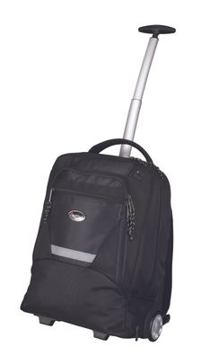 Lightpak Laptop Trolley Rucksack MASTER Rucksacktrolley Nylon schwarz 46005