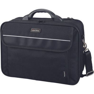 Lightpak Laptoptasche ARCO Notebooktasche Bordgepäck Polyester schwarz 46010