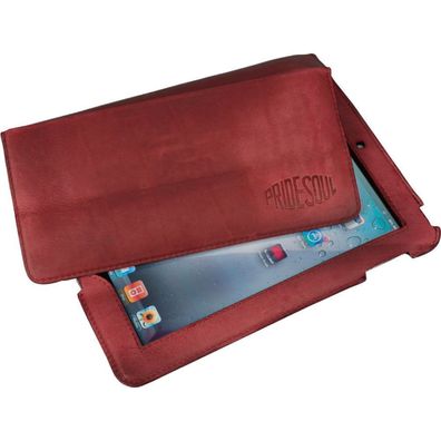 Pride and Soul Tablet-PC Hülle SLADE für iPad Tasche Case Leder rot 47238