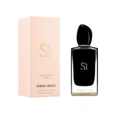 Giorgio Armani Si Intense 100ml Eau De Parfum Neu Alte Schwarze Version