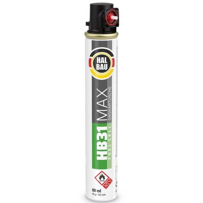 1 Stk. Gaskarusche 165mm | 80ml Fuel Cell Ersatzgas für Nagler HB31