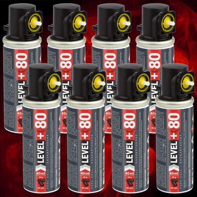 8 Stk. Gaskartusche 80mm für Stiftnagler Ganzjahresgas RM80