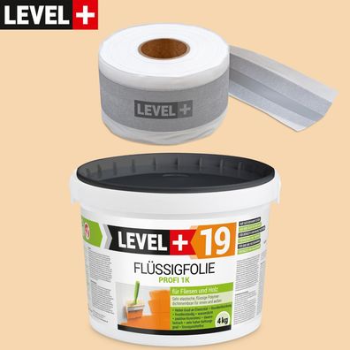 Abdichtung Set Dichtset Auf Holz Fliesen 4Kg Flüssigfolie Dichtband Dehnzone SET511