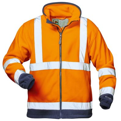 Benedikt Warnschutz-Fleecejacke ELYSEE®, EN 471/3, EN 340, Orange, Gr.L