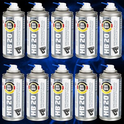 Reinigungsspray für Gasnagler Druckluftnagler Naglersprühreiniger 10x150ml HB20