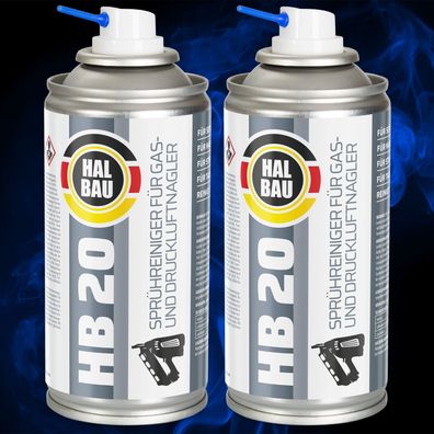 Reinigungsspray für Gasnagler Druckluftnagler Naglersprühreiniger HB20 HALBAU