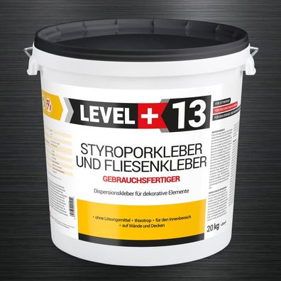 Styroporkleber 20kg Dispersionskleber Fertig Montagekleber Dekorplatten RM13