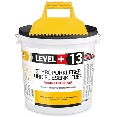 Styroporkleber 25kg Polymerbasis Dispersionkleber Kunstoffzahnspachtel RM13 SET