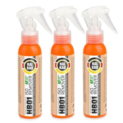 PU-Härter und ausgehärtete PU-Schaum Entferner ISO PU Reiniger 3x100ml HB01