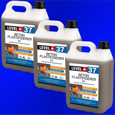 Plastifizierer 15L Beton-Zusatzmittel Estrichzusatz Betonverflüssiger HQ RM37