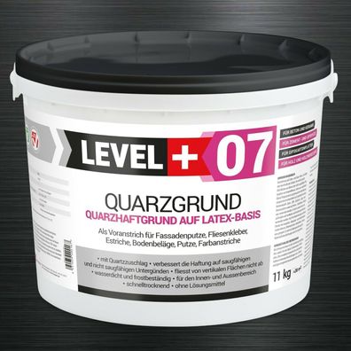 Quarzgrund Putz Grundierung Putzgrund Haftputzgrund 11Kg LEVEL+ RM07