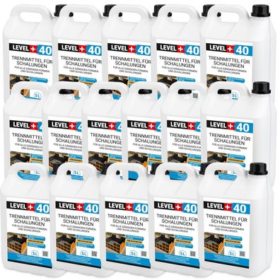 Trennmittel für Formen und Schalungen 80L Schalungsöl Gips- Betontrennmittel RM40