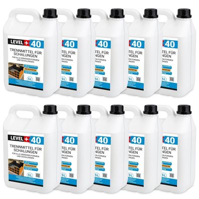 Trennmittel für Formen und Schalungen Schalungsöl Gips- Betontrennmittel 50L RM40