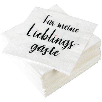 Servietten 33x33cm (40-120er Pack) Papierservietten Motiv Tischservietten Party