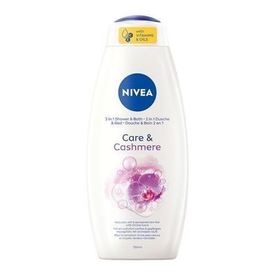 Nivea Duschgel & Badezusatz 2in1 Care, 750 ml