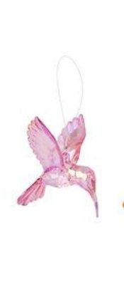 Gift Company Birds Kolibri , rosa, L6cm 1 St