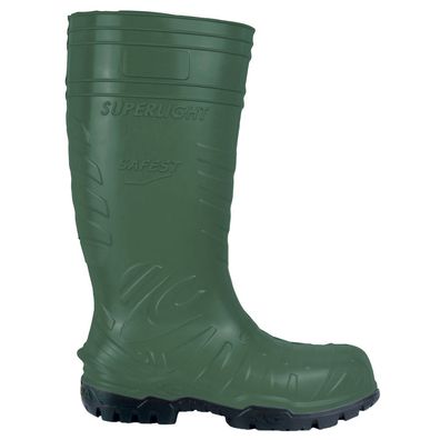 ANZI PU Stiefel W12 COFRA Grün/Schwarz EN ISO 20345:2011 S5 CI SRC, Gr.43