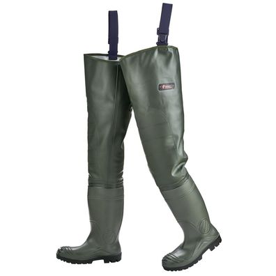 NORWAY - S5 Seestiefel Premium Olivgrün mit Knieverstärkung, Gr.43