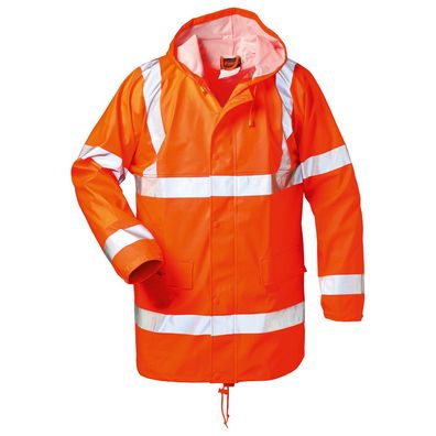 FINN Warnschutz PU-Jacke NORWAY WS Orange EN ISO 20471/3, EN 343/3 Gr. XXXL