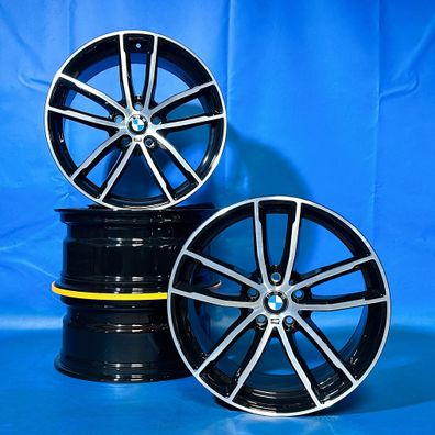 18 Zoll BMW 5er G30 G31 Doppelspeiche M662 Alufelgen 7855081 7855082