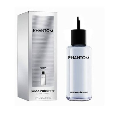 Herrenparfüm Paco Rabanne EDT 200 ml Phantom Parfüm Nachfüllpackung