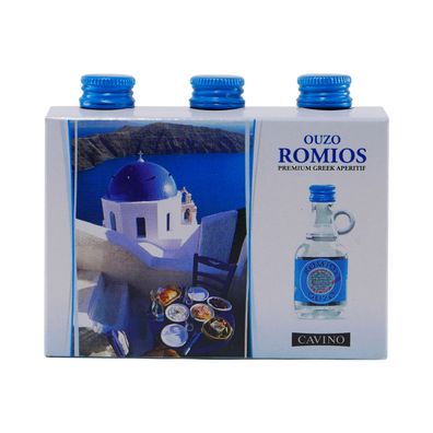 Cavino Romios Ouzo (3 x 0,04L)