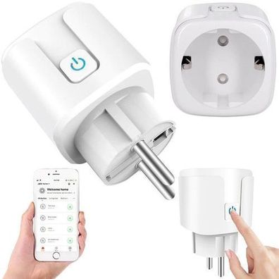 WLAN Steckdose WiFi Smart Plug kompatibel mit Alexa Google Assistant Retoo