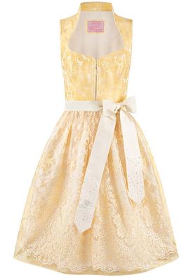 StockerpointDirndl Miria 65er Länge sunrise gelb - Größe: 34