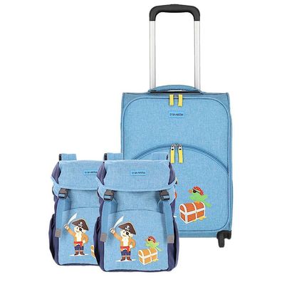 Travelite Youngster 2w Trolley S+2x Rucksack 081690, Pirat, Unisex