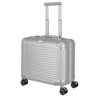 Travelite Next 4w Business Trolley 79813, silber, Unisex