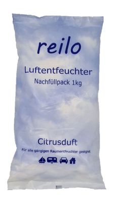 10x 1kg reilo "Citrusduft" Raum- Luftentfeuchter Granulat im Vliesbeutel