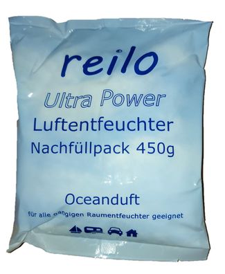 24x 450g "Oceanduft" Raum-/ Luftentfeuchter Granulat im Vliesbeutel