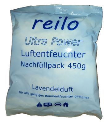 6x 450g "Lavendelduft" Raum-/Luftentfeuchter Granulat im Vliesbeutel