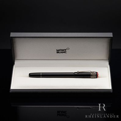 Montblanc Heritage Rouge et Noir Spider Metamorphosis Fountain Pen ID 117846 OVP