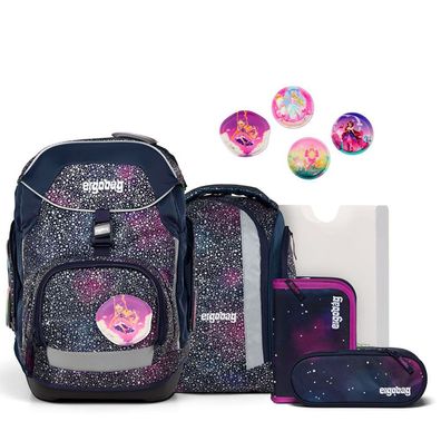 ergobag Pack SUPER REFLEX GLOW Edition SET 6tlg Bärlaxy, Bärlaxy, Mädchen