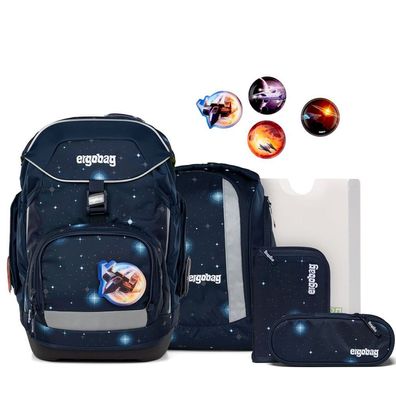 ergobag Pack GALAXY GLOW Edition SET 6tlg KoBärnikus, KoBärnikus, Mädchen & Jungen