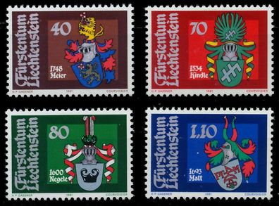 Liechtenstein 1981 Nr 766-769 postfrisch X82FEEA