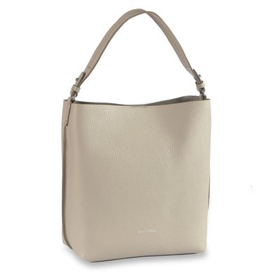 Marc O´Polo Brinja Hobo Bag M 41019651101109, misty grey, Damen