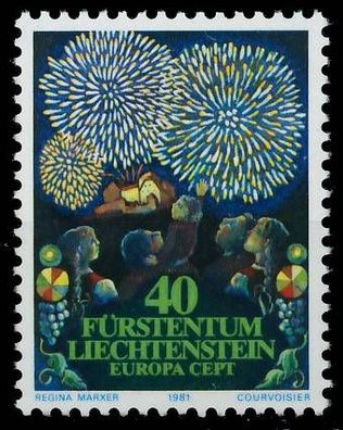 Liechtenstein 1981 Nr 764 postfrisch S4F7E3A