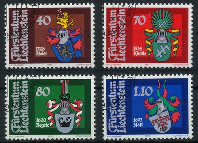 Liechtenstein 1981 Nr 766-769 gestempelt S4F7E4E