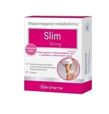 SlimStrong, 30 Tabletten zur Gewichtsreduktion