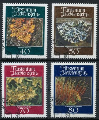 Liechtenstein 1981 Nr 776-779 gestempelt S4F7EFE