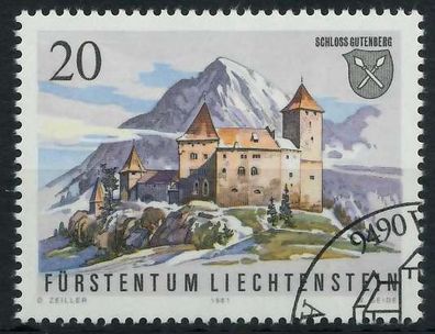 Liechtenstein 1981 Nr 780 gestempelt S4F8082